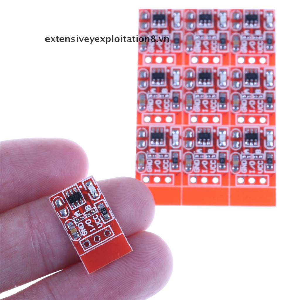 【extensive】 10Pcs TTP223 Capacitive Touch Switch Button Self-Lock Module 【vn】