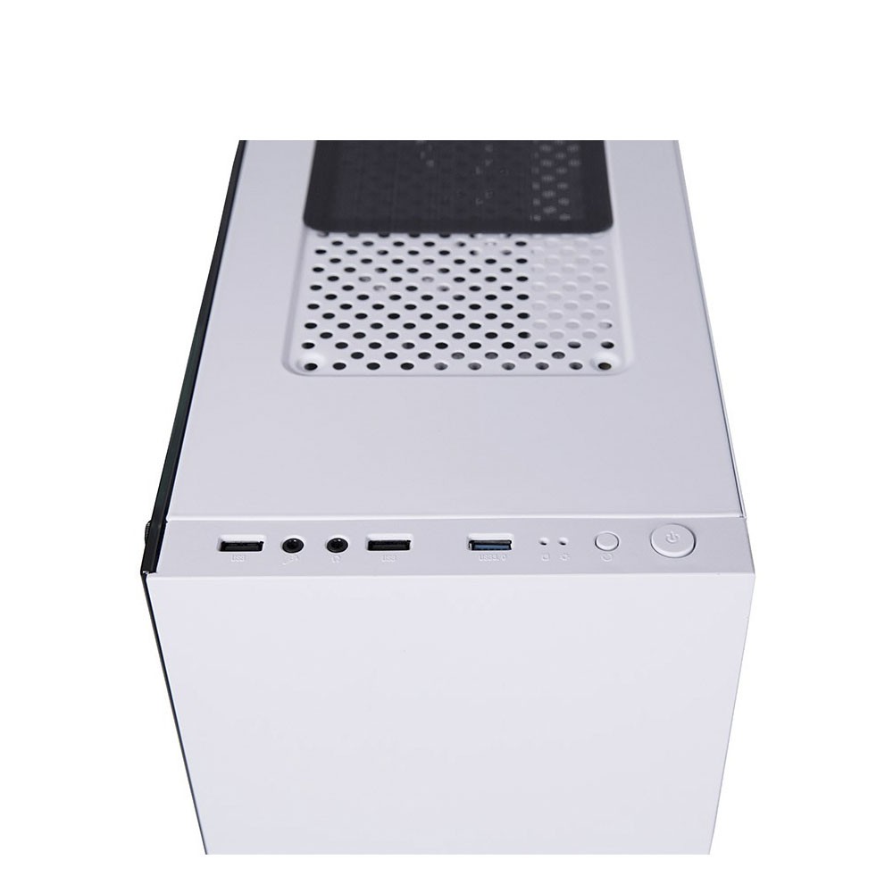 Vỏ máy tính (Case) MIK Nexus M - White (Hỗ trợ Main ITX, mATX)