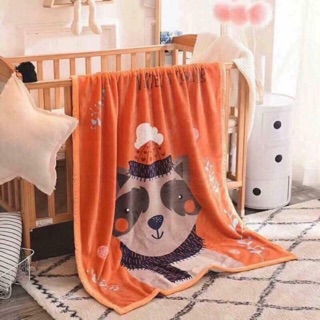 Chăn lông tuyết siêu mịn cho bé