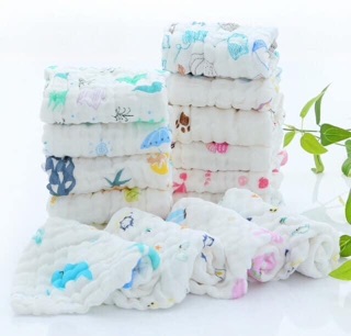 Khăn sữa vải xô nhăn 6 lớp