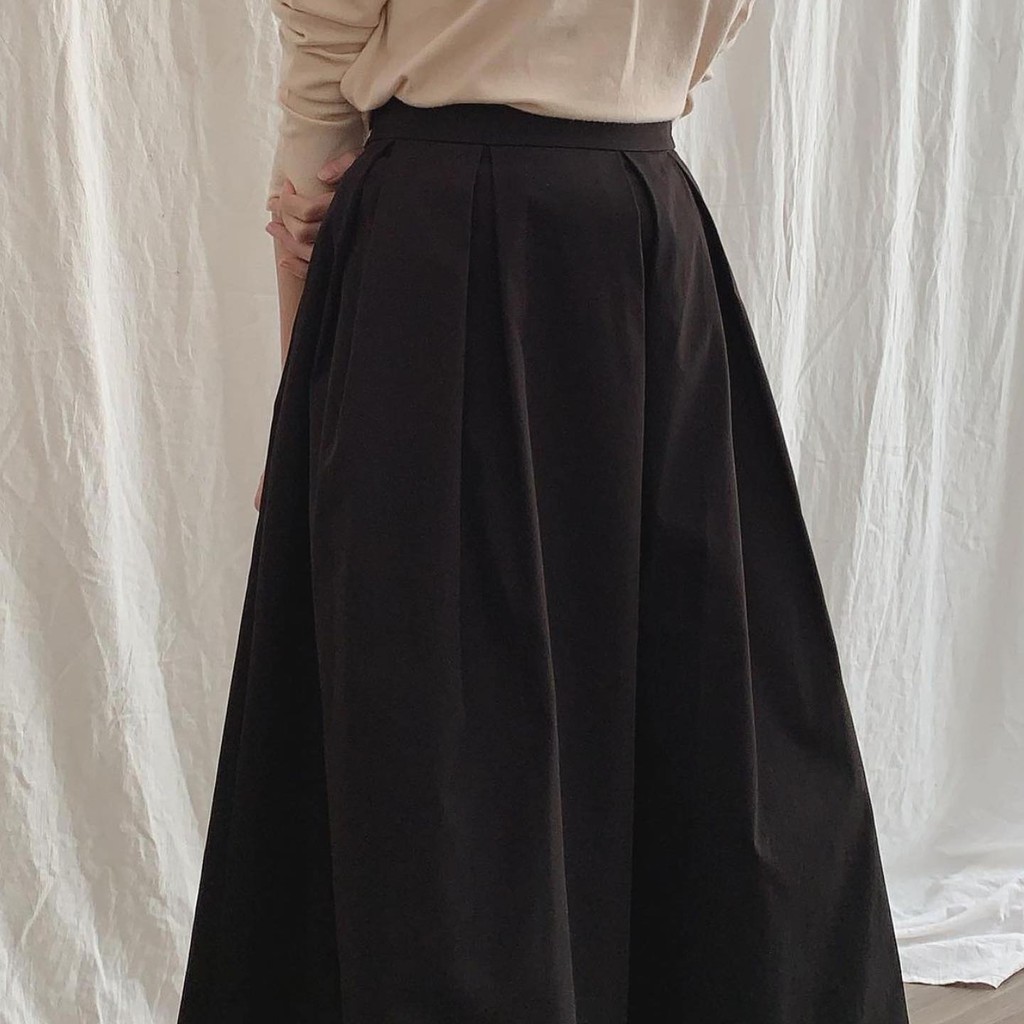 Chân váy Dài Nữ Latte Fleat Midaxi Skirt | Lana Official | BigBuy360 - bigbuy360.vn