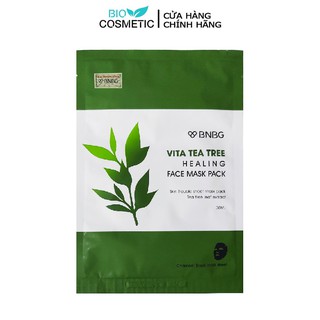 Mặt Nạ Tràm Trà Giảm Mụn, Thải Độc Da BNBG Vita Tea Tree Healing Face Mask Pack 30ml