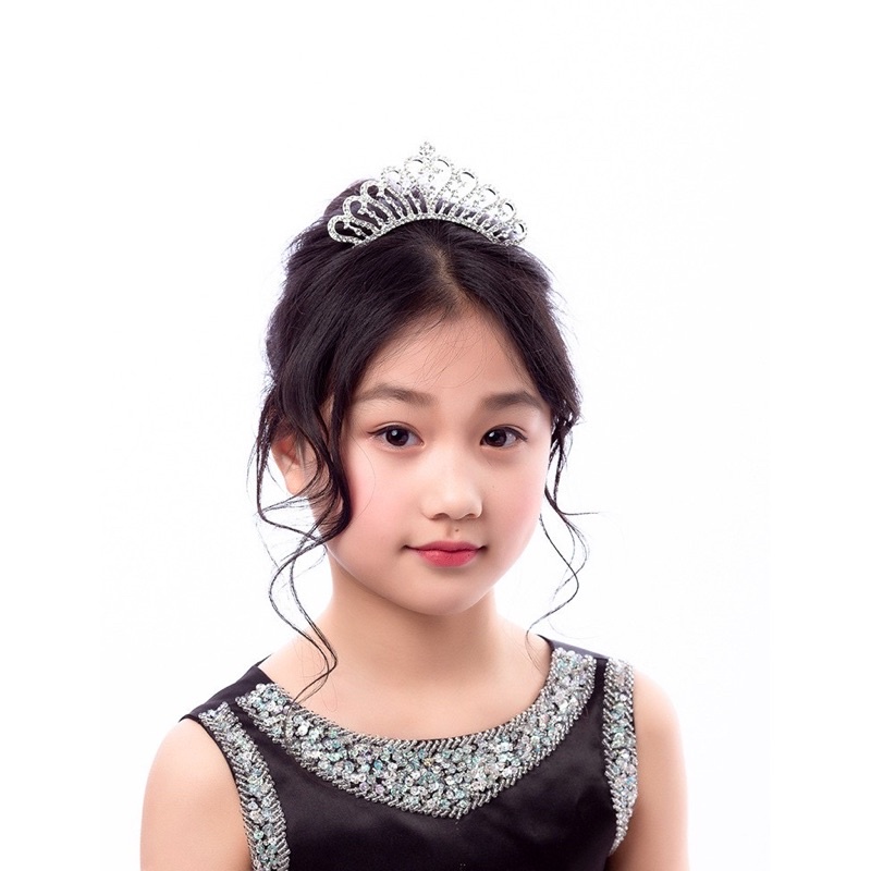 Vương miện cài tóc, vương miện cho bé, bờm đính đá lấp lánh siêu đáng yêu - Coolgift