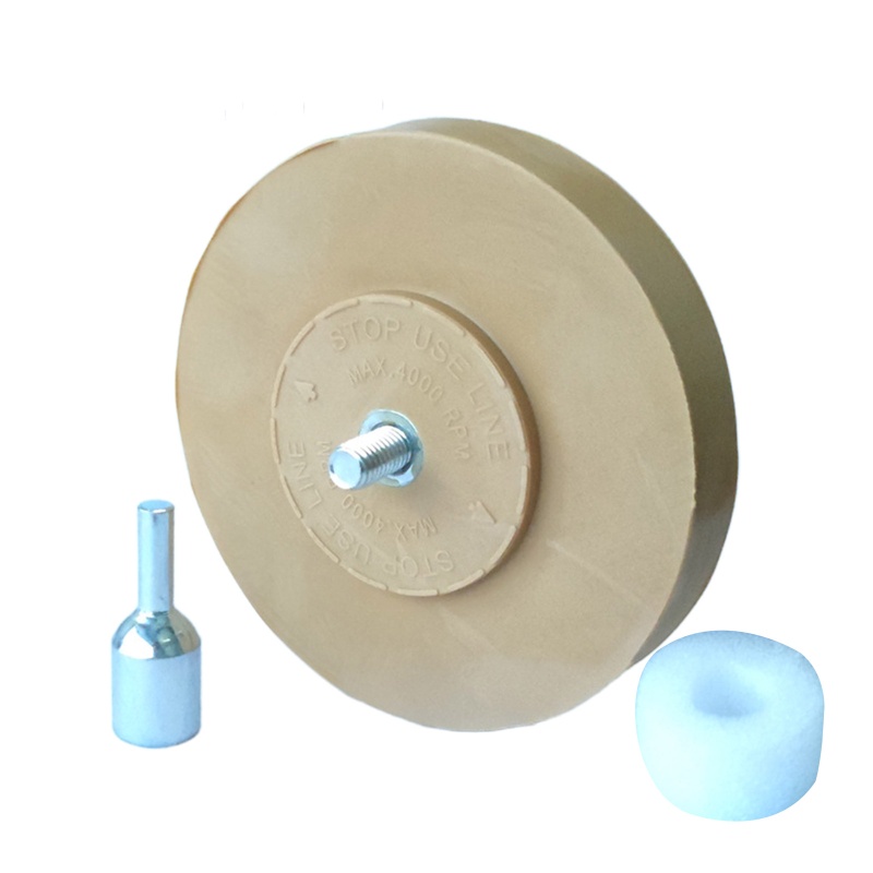 Bánh Xe Cao Su Tẩy Keo Dán Vinyl Sửa Chữa Tự Động Thông Dụng