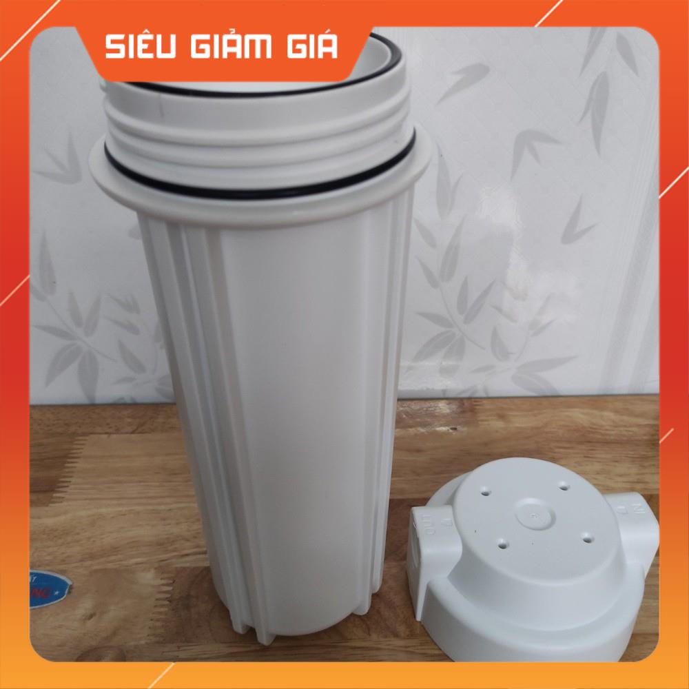 Cốc Lọc Nước Máy RO 10inch Nhựa Đài Loan 2 Gioăng Cao Su Ren 21 Loại Tốt