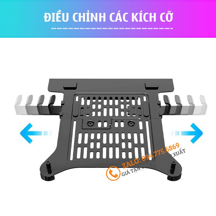 #NB FP2 - Giá Đỡ Kẹp LAPTOP, MÁY TÍNH BẢNG,  - Tương Thích Mọi Giá Treo Màn Hình NB Và Các Hãng
