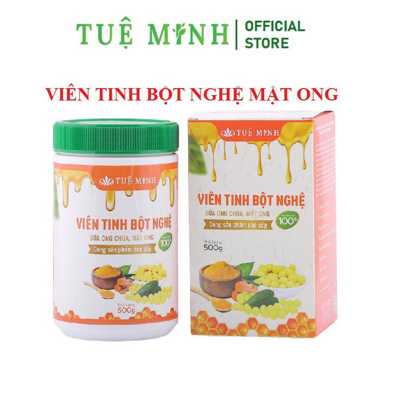 [RẺ NHẤT SHOPEE] 1 Kg Viên tinh nghệ mật ong Tuệ Minh hàng chuẩn date mới