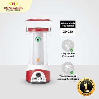 Đèn sạc tích điện đa năng honjianda hjd-413 72 bóng led 36w siêu sáng - chính hãng giá tốt