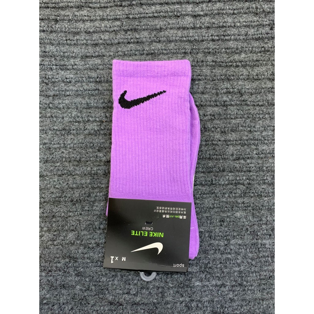 Tất Thể Thao Nam Nữ Cổ Cao Unisex In Logo Nhiều Màu Mới