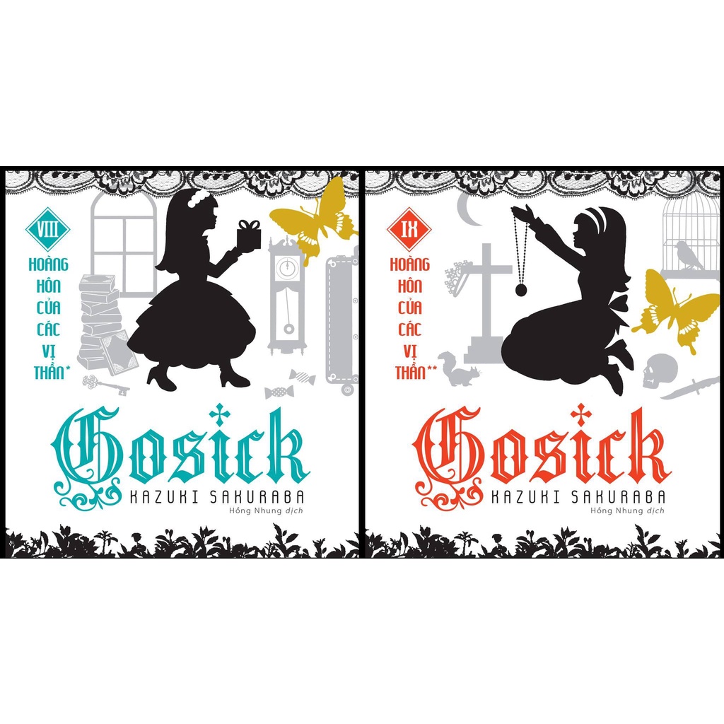 Sách Gosick - Lẻ tập 1 2 3 4 5 6 7 8 9 - WingsBooks - NXB Kim Đồng