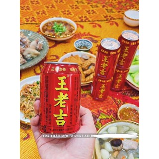 Trà sâm thảo mộc Wanglaoji lon 310ml