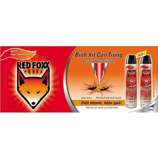Bình xịt muỗi Red Foxx 600ml