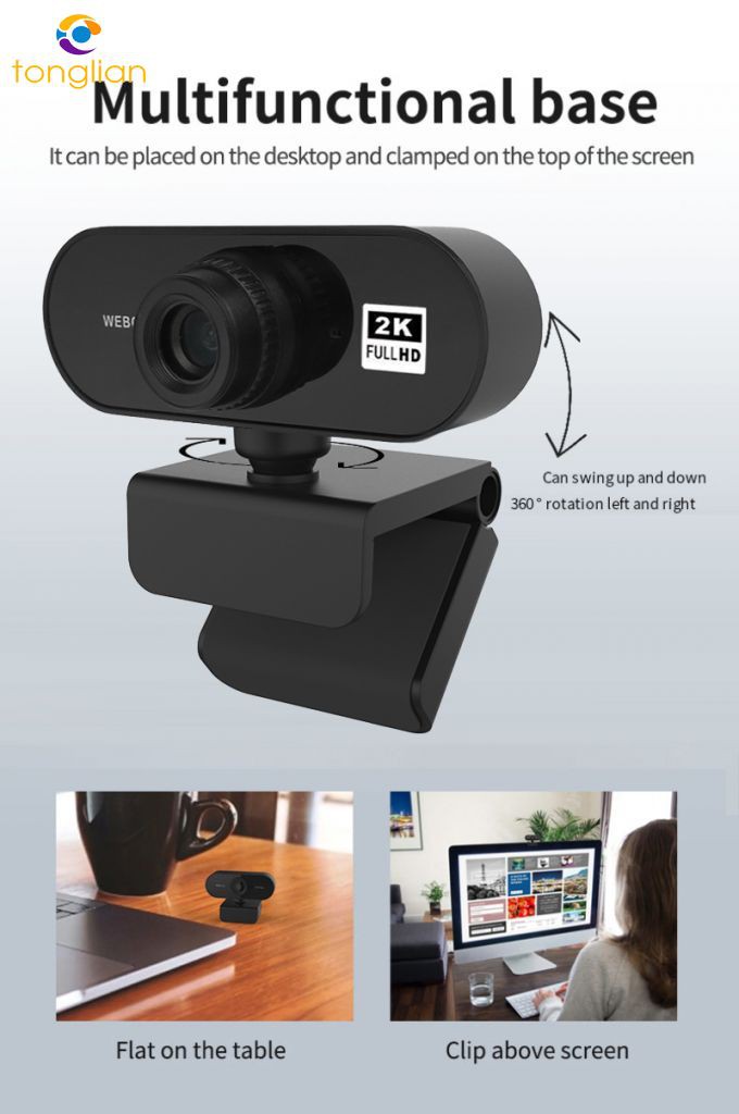 Webcam 2k Hd Cao Cấp Cho Máy Tính