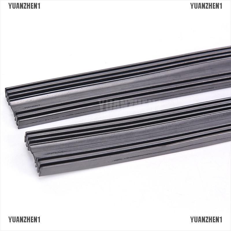 [YUANZHEN1] Set 2 Lưỡi Gạt Nước Cao Su Không Khung Cho Kính Chắn Gió Xe Hơi 28 &quot;