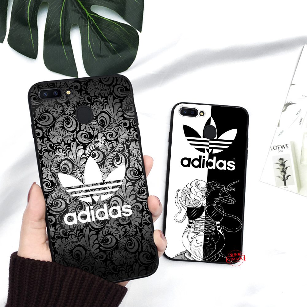 Ốp Lưng Tpu Họa Tiết Adidas Thời Trang Cho Oppo A1K A5 A9 2020 Realme 2 A5 3 5 Pro X50 X Lite 2e