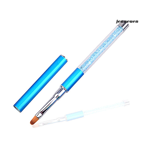 [Hàng mới về] Cọ Vẽ Móng Tay Bằng Nhựa Acrylic Pha Lê / Pha Lê