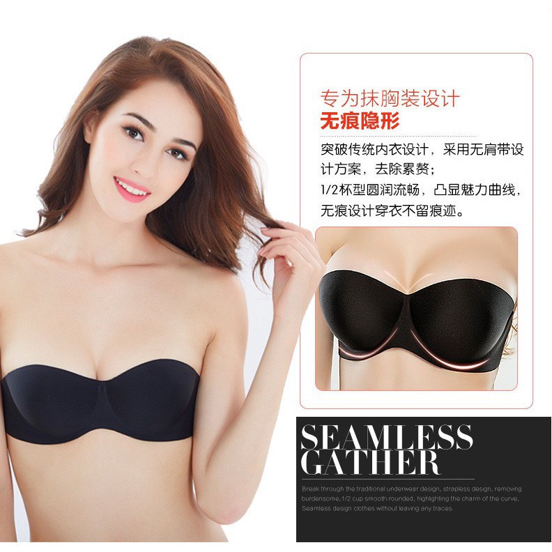 Áo Ngực Nữ - Áo Lót Nữ Không Dây nâng ngực tôn vòng 1 quyến rũ trung DAN STORE MÃ  AL04