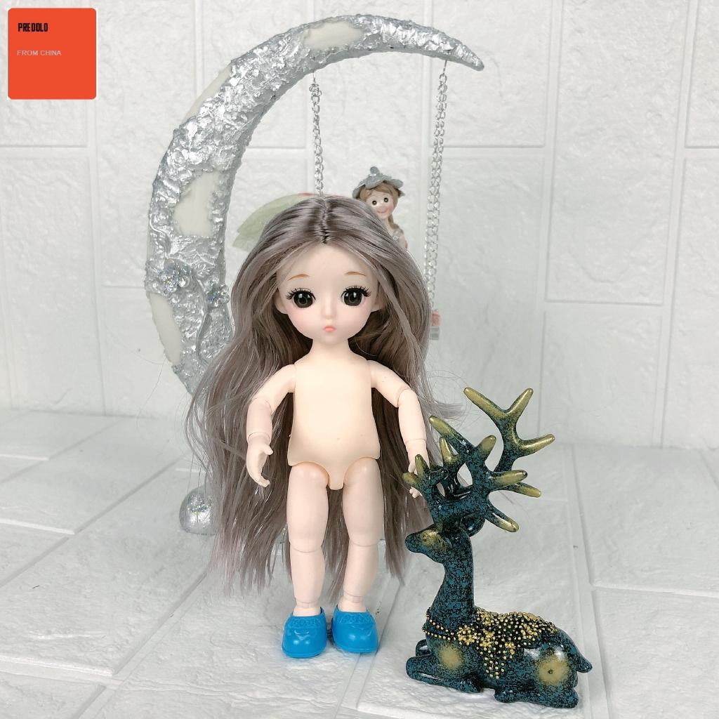 Búp bê Barbie cao 16cm đáng yêu chất lượng cao