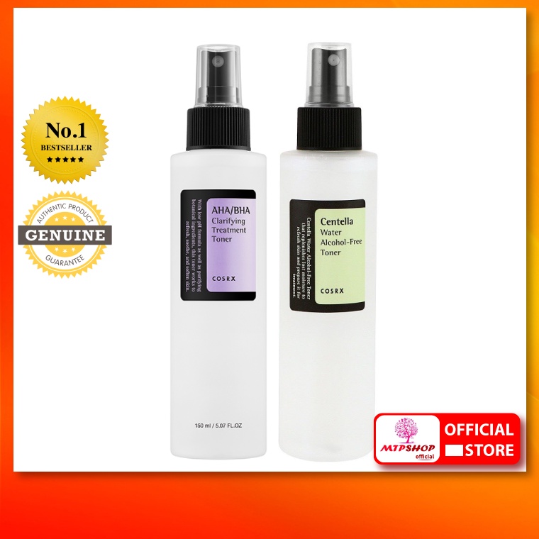 Nước Hoa Hồng Cosrx AHA/BHA-Centella Toner 150ml