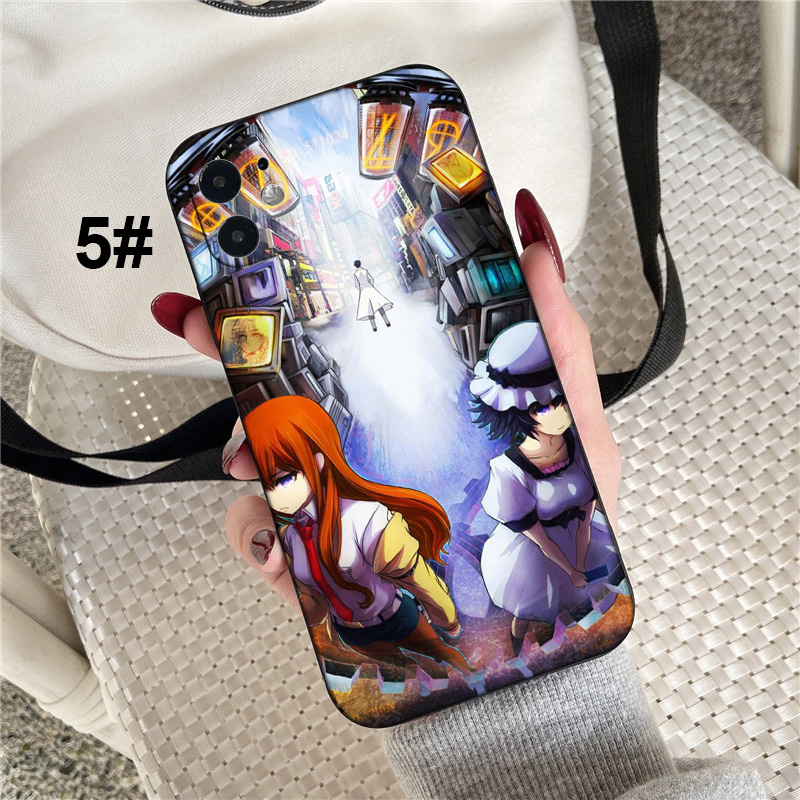 Silicone Ốp Điện Thoại Silicon Mềm Họa Tiết Anime Steins Gate Cho Iphone X Xs Max Xr 6 6s 7 8 Plus 5 5s Se 2020 6 + 6s + 7 + 8 +