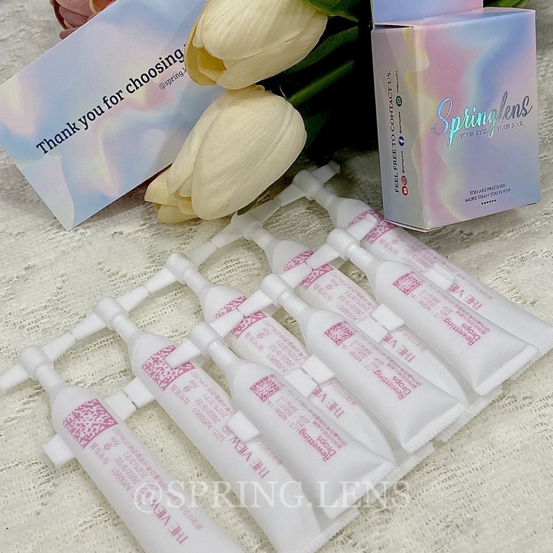 NƯỚC NGÂM THE VIEW 7ML TUÝP DÙNG 1 LẦN