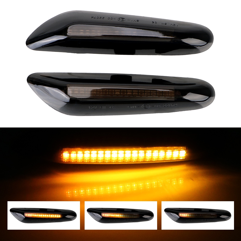 Set 2 Đèn Xi Nhan LED Cho BMW E46 E60 E90 E91 E92 E93 X1 X3 X5