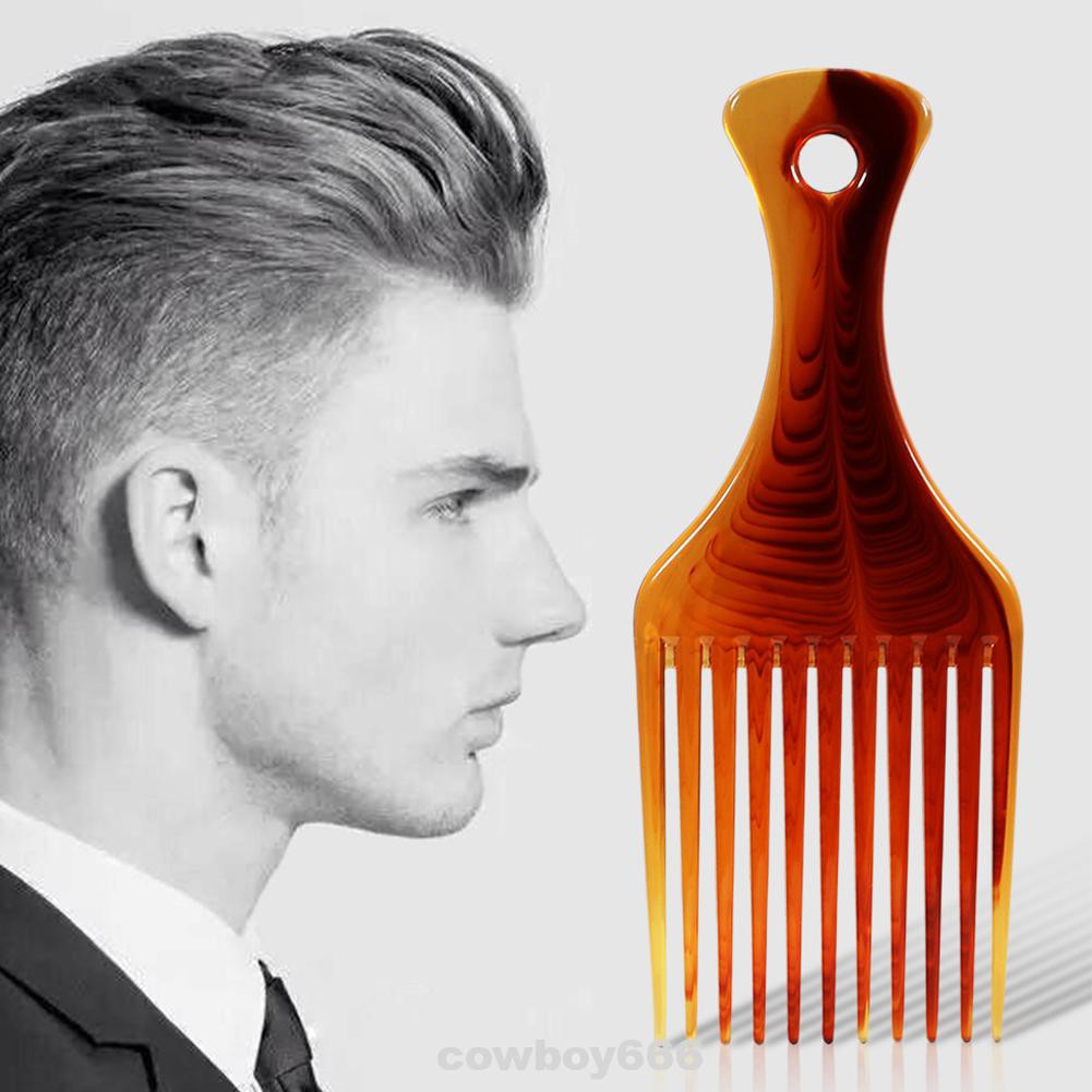 Comb Big Size Hairdressing Detangling Oil Hair Portable Professional Curly Tools Amber