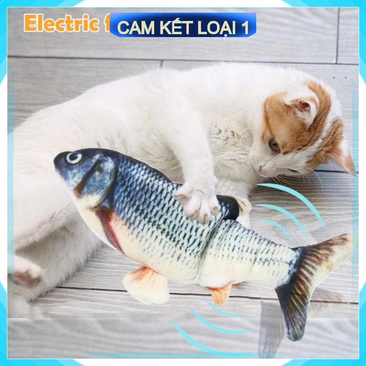 [Chính hãng] Đồ chơi trẻ em cá nhảy điện tử thông minh dùng cho bé trai gái, mèo con
