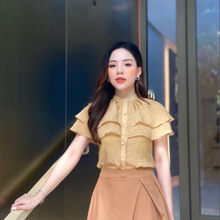 Áo sơ mi cổ bèo
