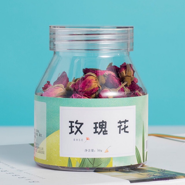 Trà hoa hồng nụ khô 50g