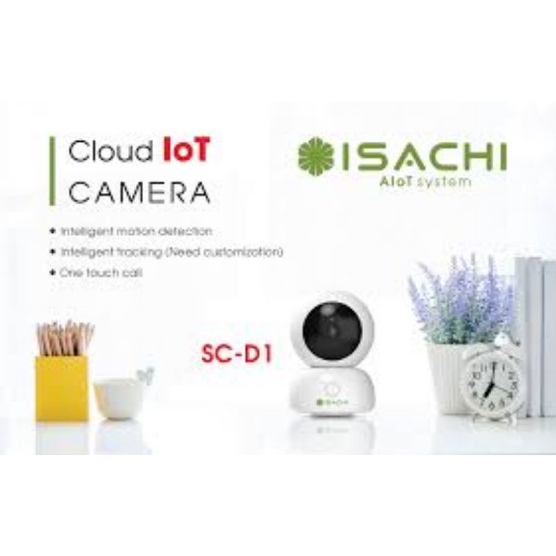 Siêu rẻ++ **Sale** Tặng 64 +Camera AI thông minh, tự động phát hiện, lọc và theo dõi người Isachi SC-D1