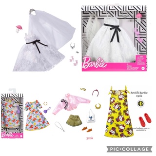Quần áo Búp Bê Barbie chính hãng, new 100%