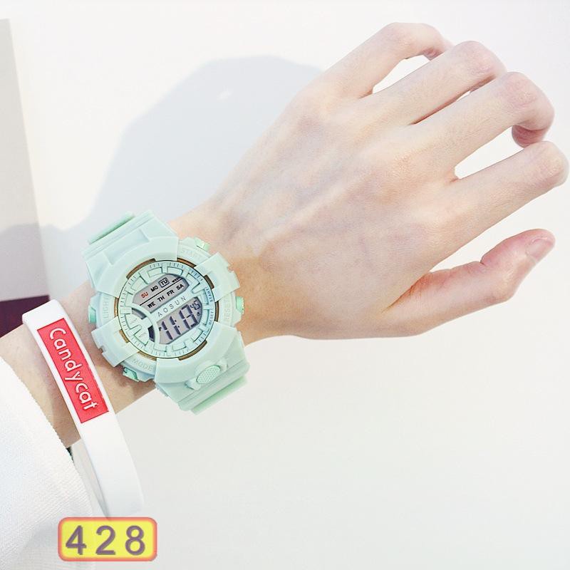 [Mã FAMARAL2 giảm 10K đơn 50K]Đồng Hồ Nữ Aosun Retro Dây Cao Su Màu Sắc 428 - Giá Sỉ | BigBuy360 - bigbuy360.vn