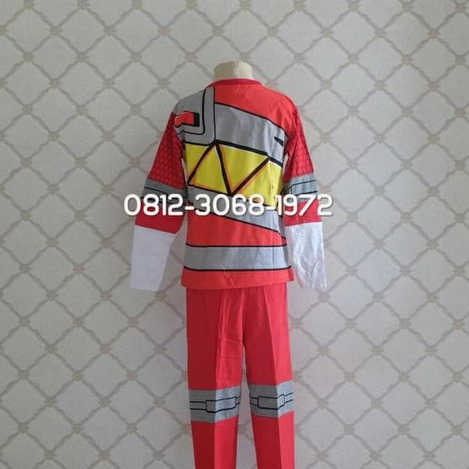 Trang phục hóa trang siêu anh hùng Power Rangers Dino Charge 5-8 Yrs - Size 10