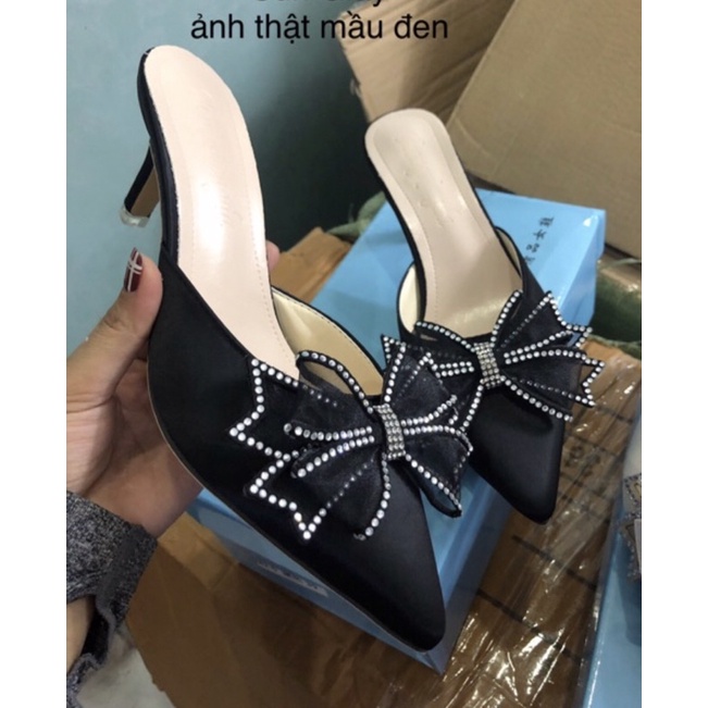 Sục lụa gót nhọn 5m