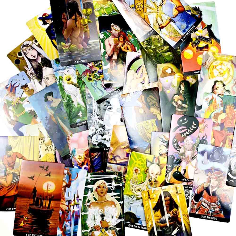 Bài Tarot The Voice of Tarot Vox Arcana Lá Tặng Đá Thanh Tẩy E15