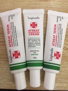 Bộ kem và serum trị mụn Lagivado