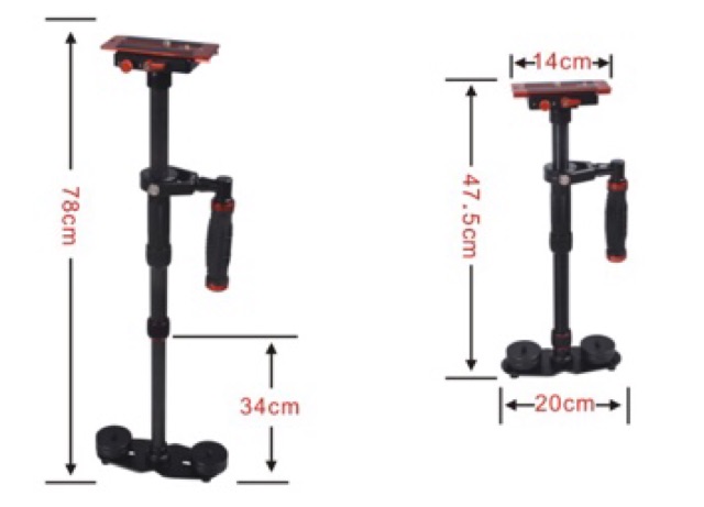 Chân máy chống rung Sunrise Steadicam Carbon CS-208C        