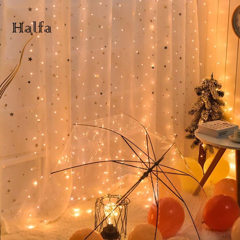Dây Đèn Led 8 Chế Độ 3x2m Rxdj200