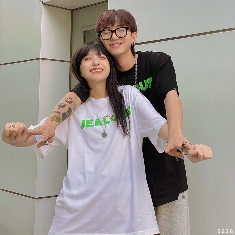 Áo phông unisex, áo thun tay lỡ Serton Fi'di Jealous Product 5226