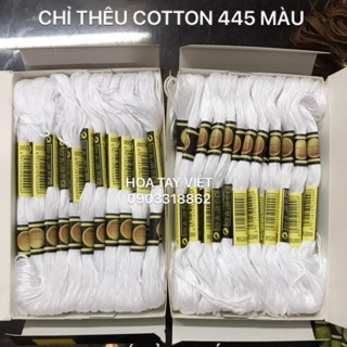 Chỉ thêu cotton cxc giá 2k/tép
