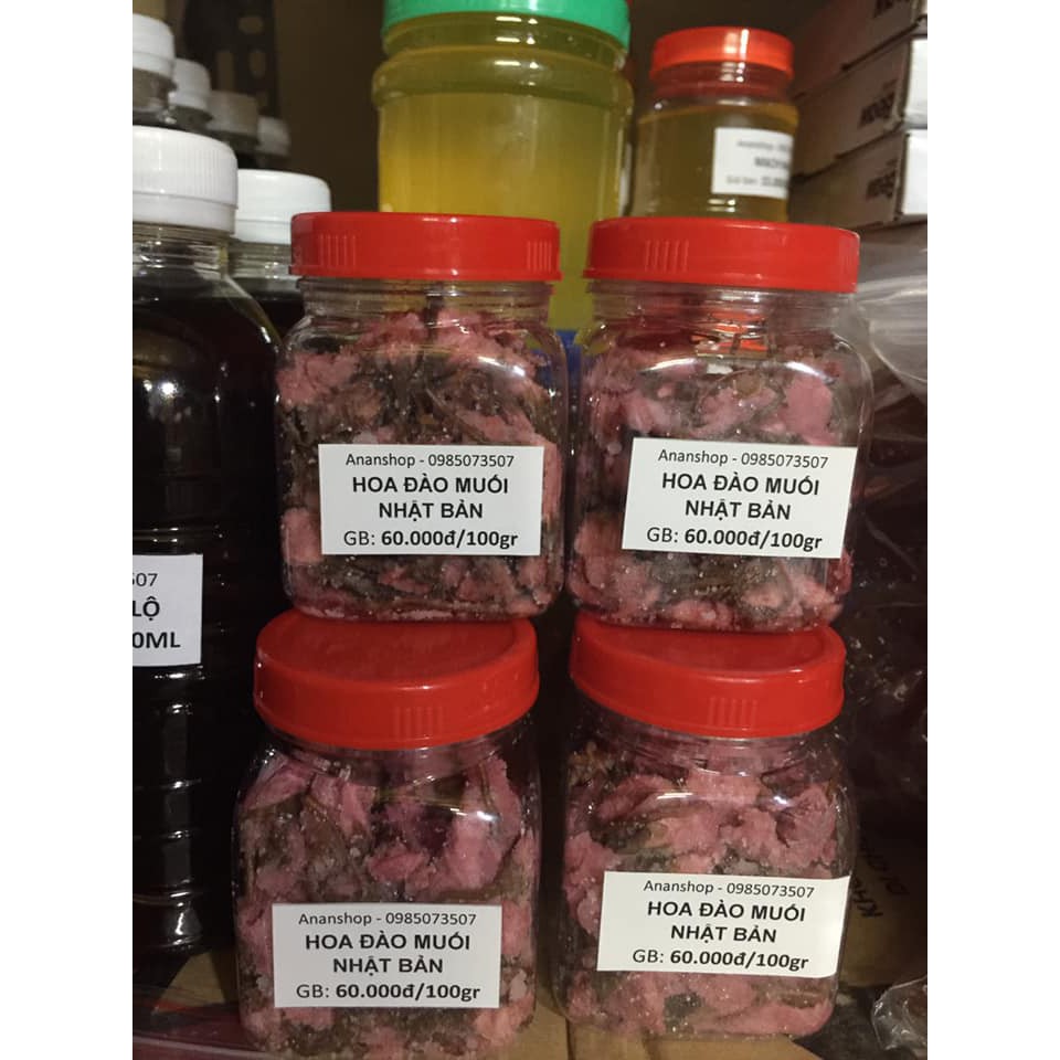 Hoa đào muối Nhật Bản