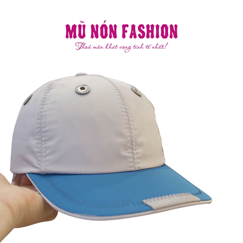 Nón kết sơn - mũ lưỡi trai vải gió thời trang cao cấp phom unisex chống nắng dành cho nam và nữ MC002A FULL BOX