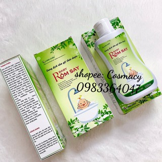 [CHUẨN DƯỢC] Dung Dịch Tắm Gội Rôm Sảy Baby Thảo Dược 100ml ( Hình shop tự chụp )