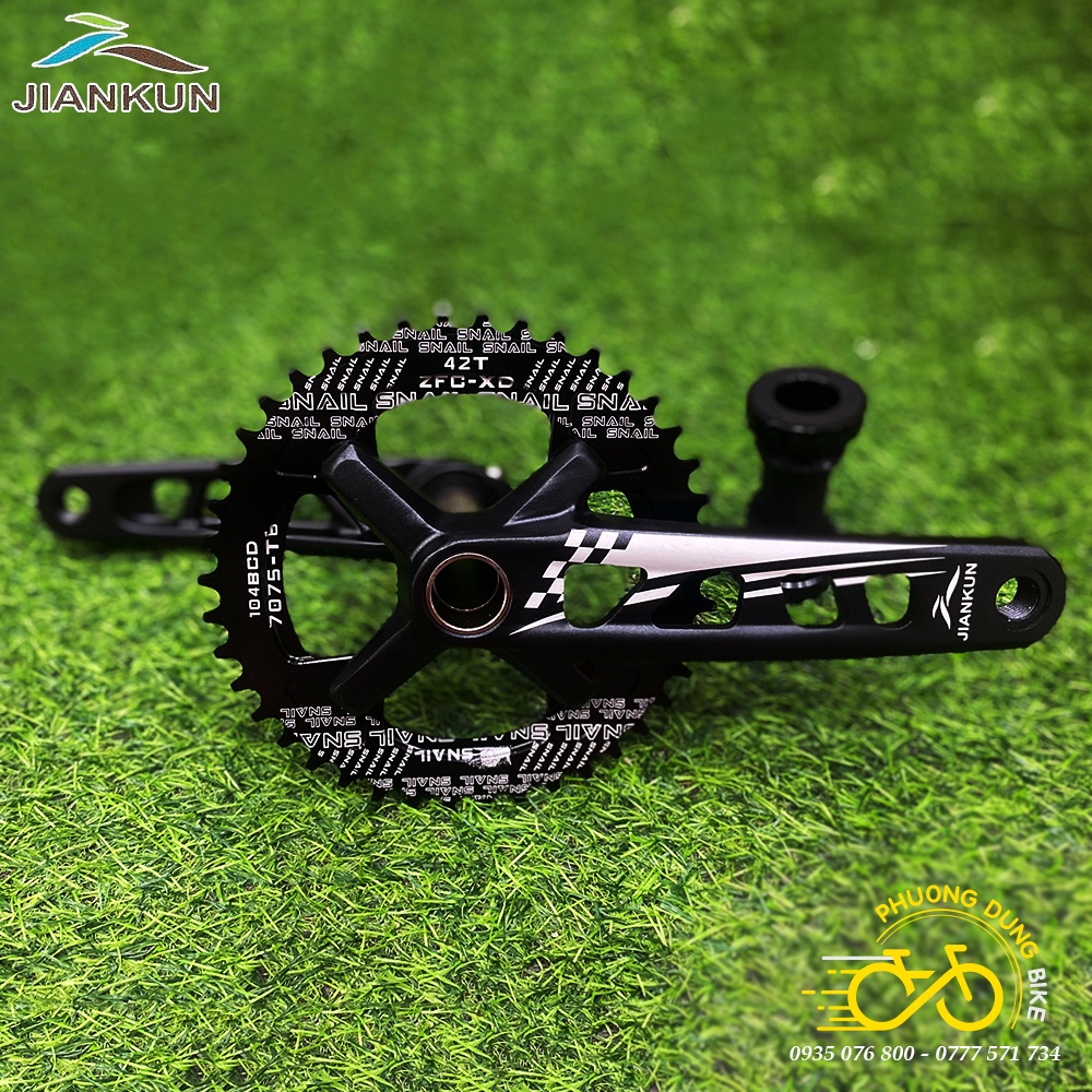 Đùi đĩa  rỗng xe đạp MTB JIANKUN