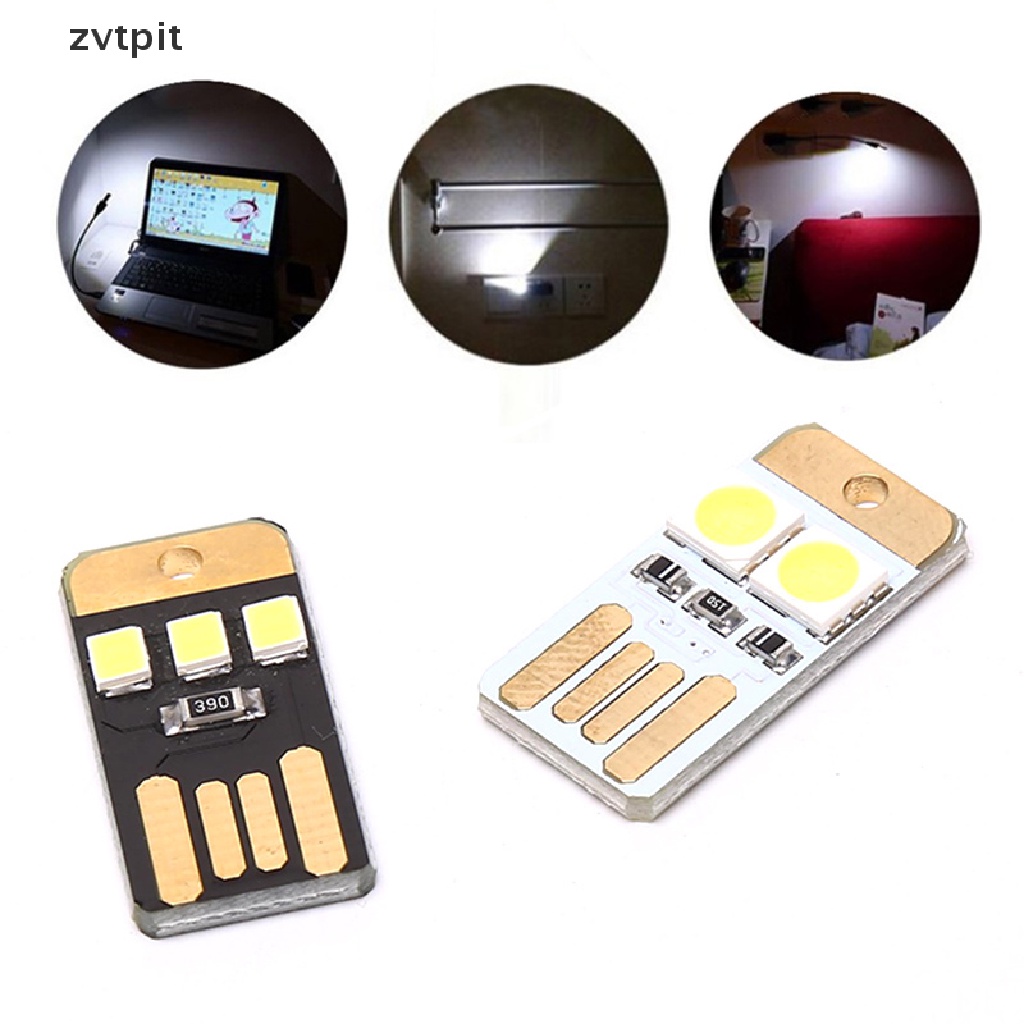 [ZVPT] Outdoor Mini Slim Mobile USB LED Small Lights for Camping  Tent Lamp Light DSF