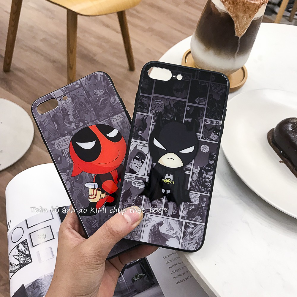 [sỉ 23k] Ốp lưng iphone chibi siêu nhân 5/5s/6/6plus/6s/6s plus/6/7/7plus/8/8plus/x/xs/xs max/11/11 pro/11 promax