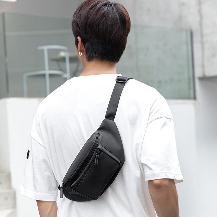 Túi đeo chéo ngực chống thấm nước thiết kế mới thời trang dành cho nam