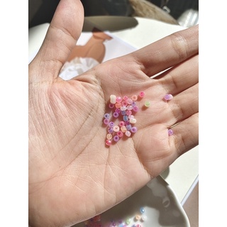 hạt cườm pastel 3mm