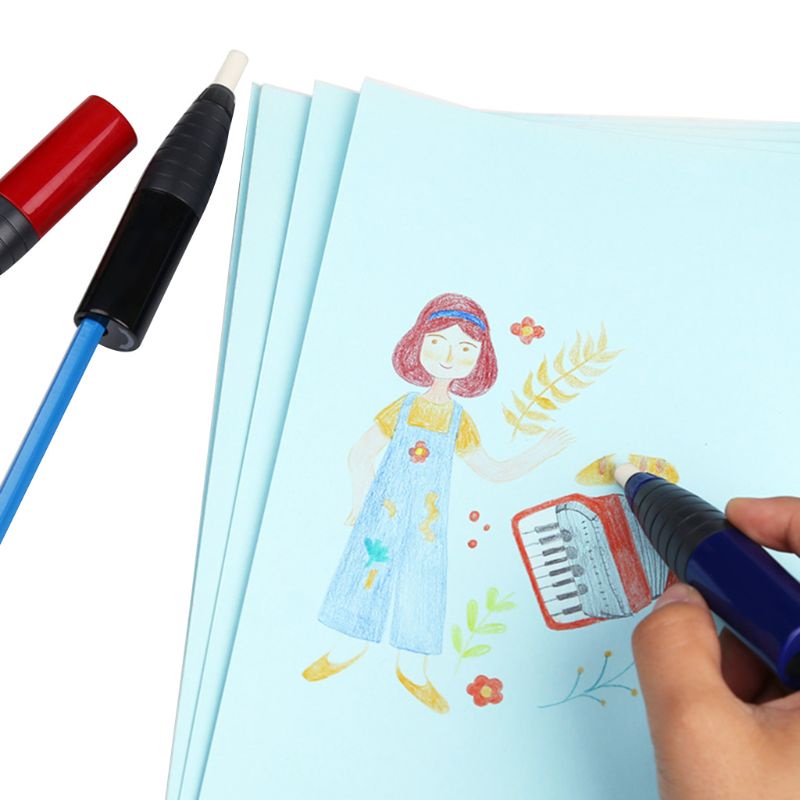 Gọt Bút Chì Dạng Xoay 2 Trong 1 Nhiều Màu Sắc